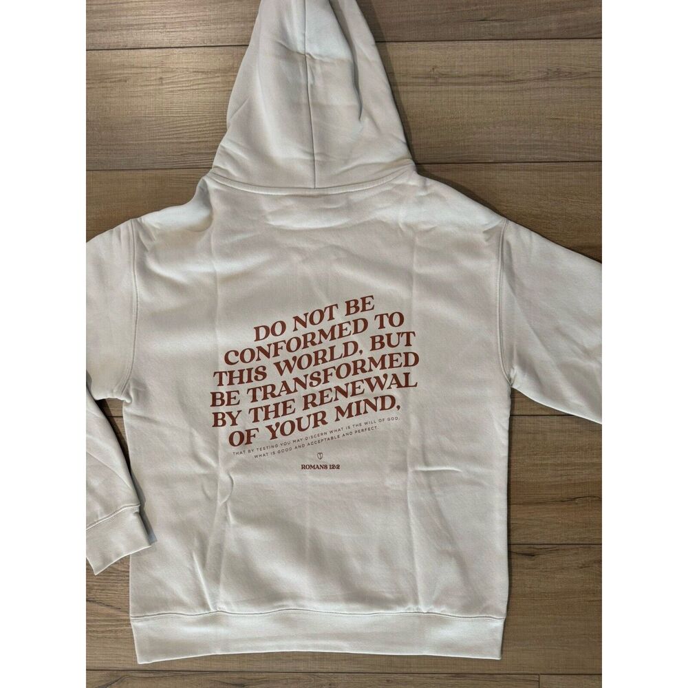 Christian Religious Faith Hoodie Hooded Sweatshirt Mens Women’s S Small Graphic - Picture 4 of 4